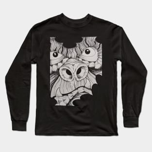 Gorilla Face Long Sleeve T-Shirt